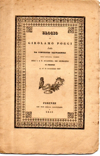 Elogio di Girolamo Poggi